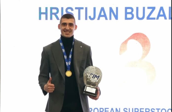 Бронзен медал за Бузалковски на Европски шампионат во брзински моторциклизам